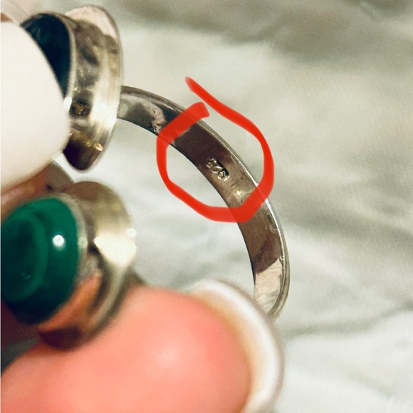 Sterling 925 moon/ crescent moon ring - Picture 7 of 8